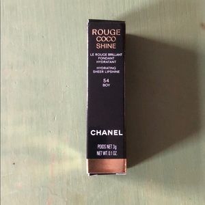 Chanel coco shine hydrating sheer lipstick in Boy